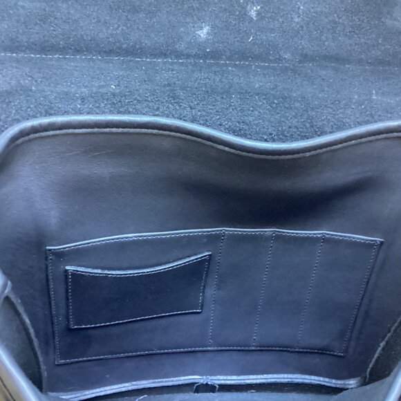 EUC Vintage Coach 5181 Colebrooke Case bag Black D13-5181 - Picture 3 of 8